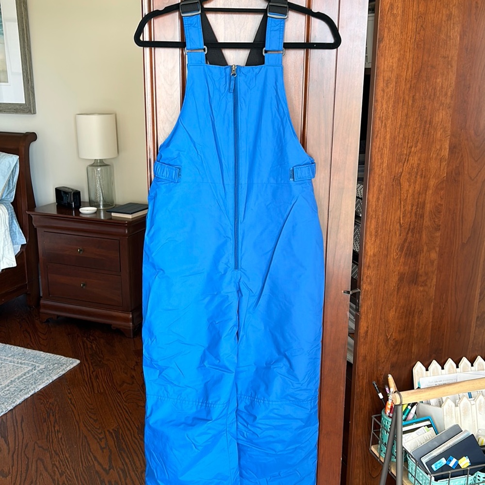 Columbia Kids Snowslope Insulated Ski Bib - size XL - Indigo Blue. Unisex.